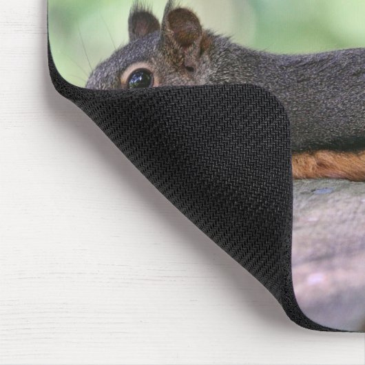 Faules Eichhörnchen-Foto Mousepad (Ecke)