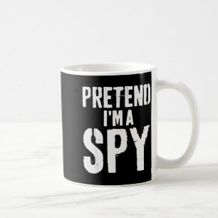 Faules einfaches Halloween-Kostüm, tu so, als wäre Kaffeetasse