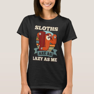 Faules Faultier, das Koala Süßes Tier Dschungel Wa T-Shirt