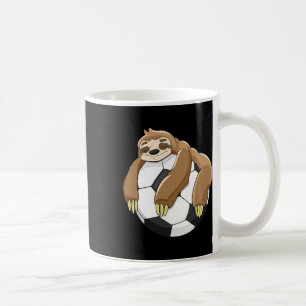 Faules Faultier-Fußball-Shirt Fußball-Fan Team Byl Kaffeetasse