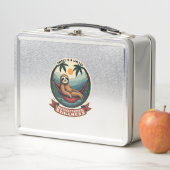 Faules Faultier Humor-Shirt Selektiver Aufwand Vin Metall Brotdose (Beispiel)