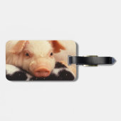 Faules Ferkel Gepäckanhänger (Rückseite horizontal)