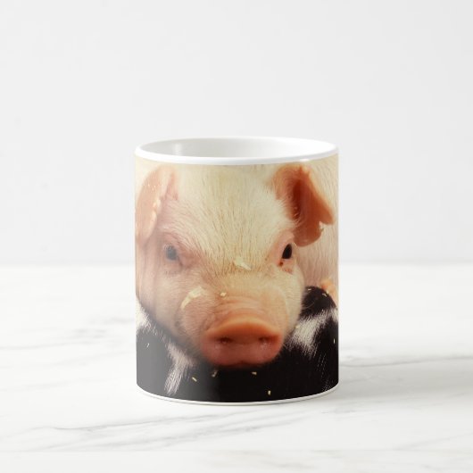 Faules Ferkel Kaffeetasse (Mittel)