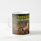 Faules Gepard-Foto Kaffeetasse (Vorderseite Links)
