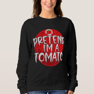 Faules Halloween-Kostüm, tu so, als wäre ich eine Sweatshirt