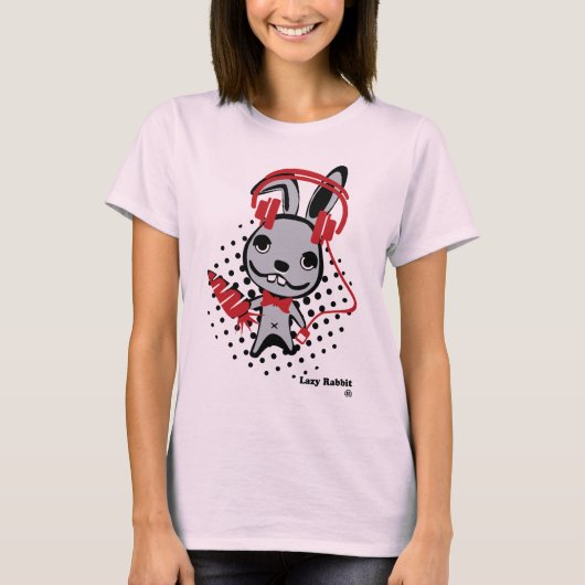 Faules Kaninchen 2 T-Shirt (Vorderseite)