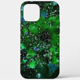 Faules Mosaik der Wasser-Pflanze Lagune Nachtleben Case-Mate iPhone Hülle