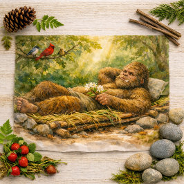 Faules Sommer-Sasquatch-Vogelbeobachtungs-Seidenpa Seidenpapier