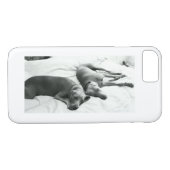 Faules Weimaraners Case-Mate iPhone Hülle (Rückseite (Horizontal))