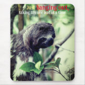 Faulheit im Foto Mousepad (Vorne)