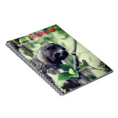 Faulheit im Foto Notizblock (Rechte Seite)