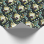 Faulheit im Regenwald Geschenkpapier (Ecke)