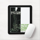 Fauliges Leben Mousepad (Mit Mouse)
