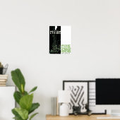 Fauliges Leben Poster (Heimbüro)