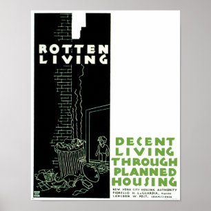 Fauliges Leben Poster