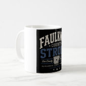 Faulkner County Starker Trucker Hut Kaffeetasse (Vorderseite Links)
