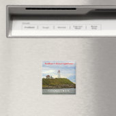 Faulkner's Island Lighthouse, Connecticut Magnet (In Situ (Geschirrspüler))