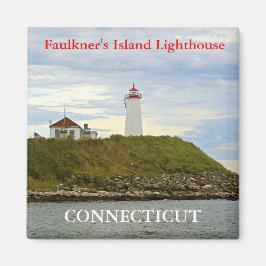 Faulkner's Island Lighthouse, Connecticut Magnet