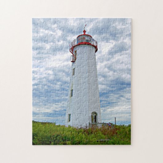 Faulkners Island Lighthouse, Connecticut Puzzle (Vertikal)