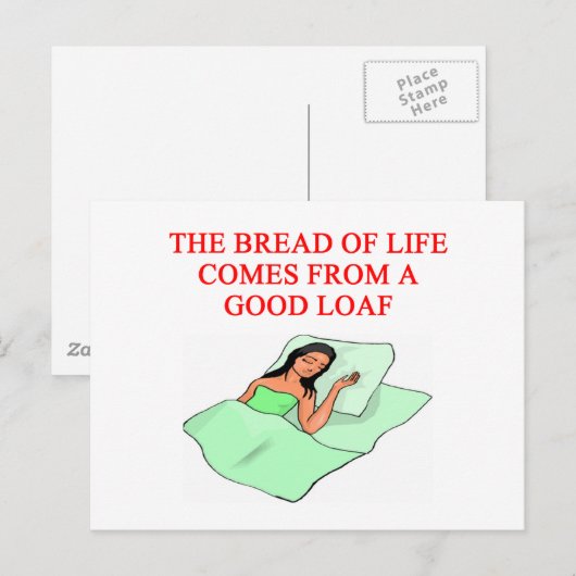 Faulpelz Postkarte (Vorne/Hinten)