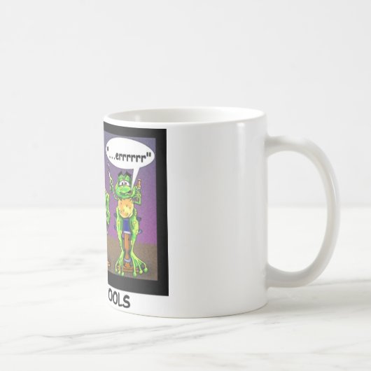 Faulpelze Frösche aka Toadstools Lustige Geschenke Kaffeetasse (Rechts)