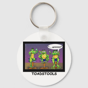 Faulpelze Frösche aka Toadstools Lustige Geschenke Schlüsselanhänger