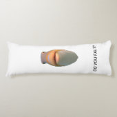 Faulst du? seitenschläferkissen (Vorderseite)