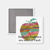 Fault line Apple Magnet (Vorderseite/Rückseite)