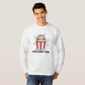 Fault Popcorn Time Funny Animes in Essen T-Shirt (Vorne ganz)