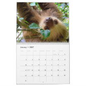 Faultier 2027 kalender (Jan 2027)