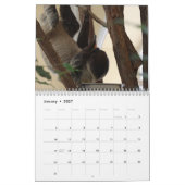 Faultier 2027 kalender (Jan 2027)