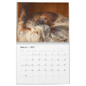 Faultier 2027 kalender (Feb 2027)