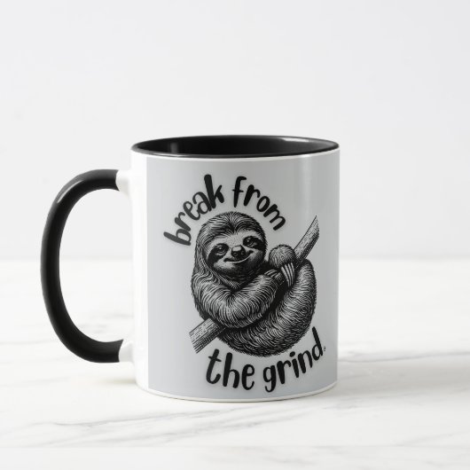 Faultier 2 Kaffeetasse (Links)