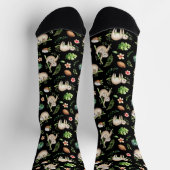 Faultier-All-Over-Print-Socken Socken (Oben)