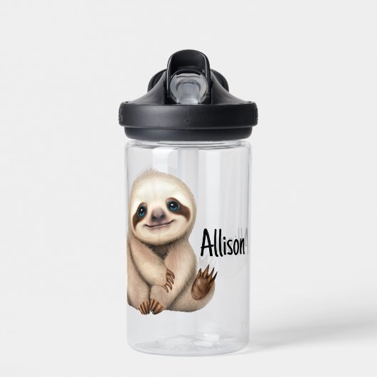 Faultier-Baby Trinkflasche (Vorne)