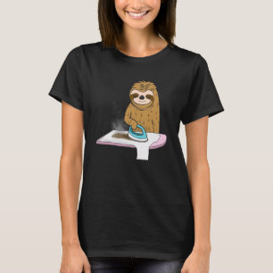 Faultier bügelt seines auch T-Shirt