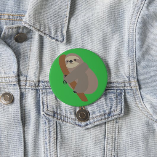 Faultier Button (Beispiel)