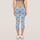 Faultier Capri Leggings (Rückseite)
