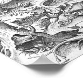 Faultier (Desidia), die sieben Toten Sünden Poster (Ecke)