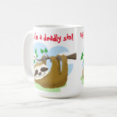 Faultier: Die Niedlichste Tasse des tödlichen Sin- (Vorderseite Links)