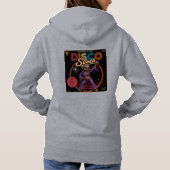 Faultier Disco-Diva Hoodie (Rückseite)