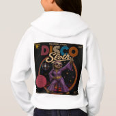 Faultier Disco-Diva Hoodie (Rückseite)