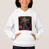 Faultier Disco-Diva Hoodie (Vorderseite)