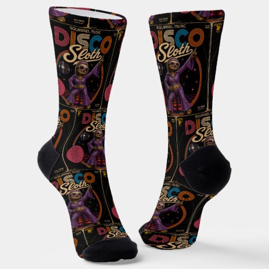 Faultier Disco-Diva Socken (Gewinkelt)