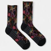 Faultier Disco-Diva Socken (Rechts)