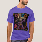Faultier Disco-Diva T-Shirt (Vorderseite)