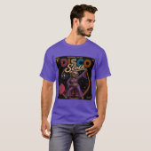 Faultier Disco-Diva T-Shirt (Vorne ganz)