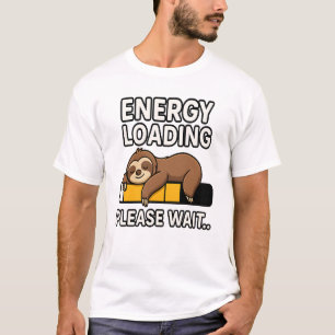 Faultier Energiesparstimmung T-Shirt