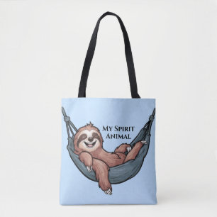 Faultier entspannt tasche