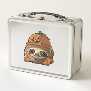 Faultier espuki sison halloween Klassisches T-Shir Metall Brotdose